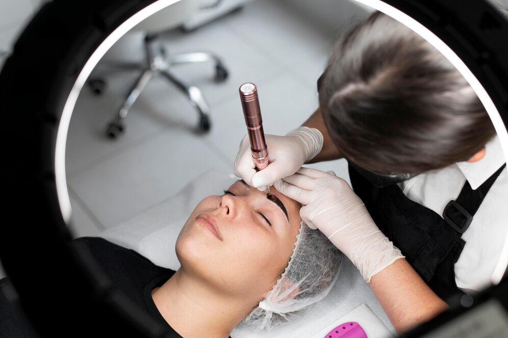 young-woman-going-through-microblading